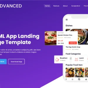 Advanced Pro - App Landing